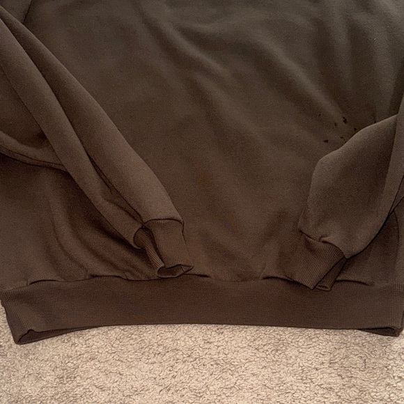 ALO Accolade Espresso Crew Neck Pullover - Picture 7 of 8